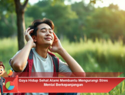 Gaya Hidup Sehat Alami Membantu Mengurangi Stres Mental Berkepanjangan