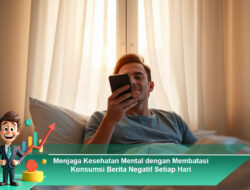 Menjaga Kesehatan Mental dengan Membatasi Konsumsi Berita Negatif Setiap Hari