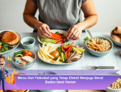 Menu Diet Fleksibel yang Tetap Efektif Menjaga Berat Badan Ideal Harian