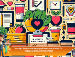 Strategi Sederhana Menjaga Kesehatan Harian Di Tengah Jadwal Aktivitas Padat