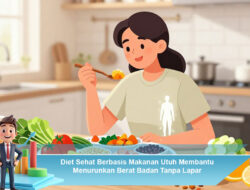 Diet Sehat Berbasis Makanan Utuh Membantu Menurunkan Berat Badan Tanpa Lapar