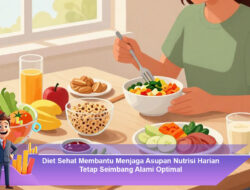 Diet Sehat Membantu Menjaga Asupan Nutrisi Harian Tetap Seimbang Alami Optimal