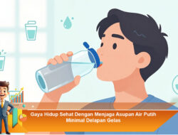 Gaya Hidup Sehat Dengan Menjaga Asupan Air Putih Minimal Delapan Gelas