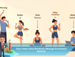 Gaya Hidup Sehat Membantu Menjaga Konsistensi Aktivitas