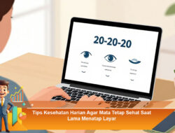 Tips Kesehatan Harian Agar Mata Tetap Sehat Saat Lama Menatap Layar