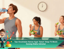 Tips Kesehatan Harian Agar Tubuh Tetap Fit Meski Kurang Waktu Istirahat