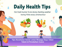 Tips Kesehatan Harian untuk Menjaga Daya Tahan Tubuh di Perubahan Cuaca