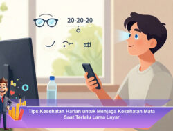 Tips Kesehatan Harian untuk Menjaga Kesehatan Mata Saat Terlalu Lama Layar