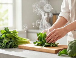 Cara Mengolah Sayuran Hijau Agar Kandungan Vitamin Dan Mineralnya Tidak Cepat Hilang