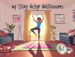 Tips Tetap Aktif Bergerak Meski Hanya di Dalam Rumah Saja