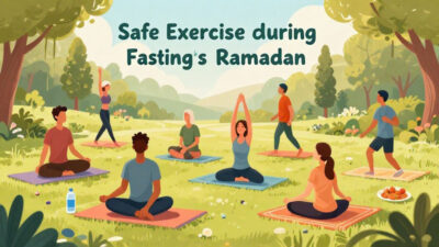 Tips Aman Berolahraga Saat Menjalankan Ibadah Puasa Di Bulan Ramadhan