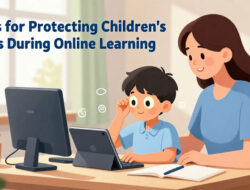 Tips Menjaga Kesehatan Mata Anak saat Mulai Belajar secara Online