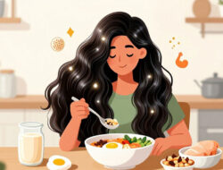 Tips Menjaga Kesehatan Rambut dengan Pola Makan Protein Tinggi